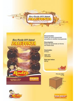 Paletonta de tamarindo Don...